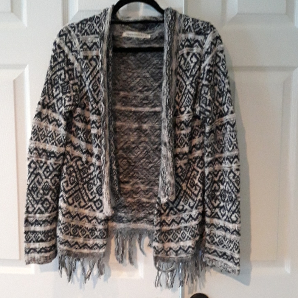 Hippie Laundry Boho Print Cardigan Size Medium - Picture 1 of 6